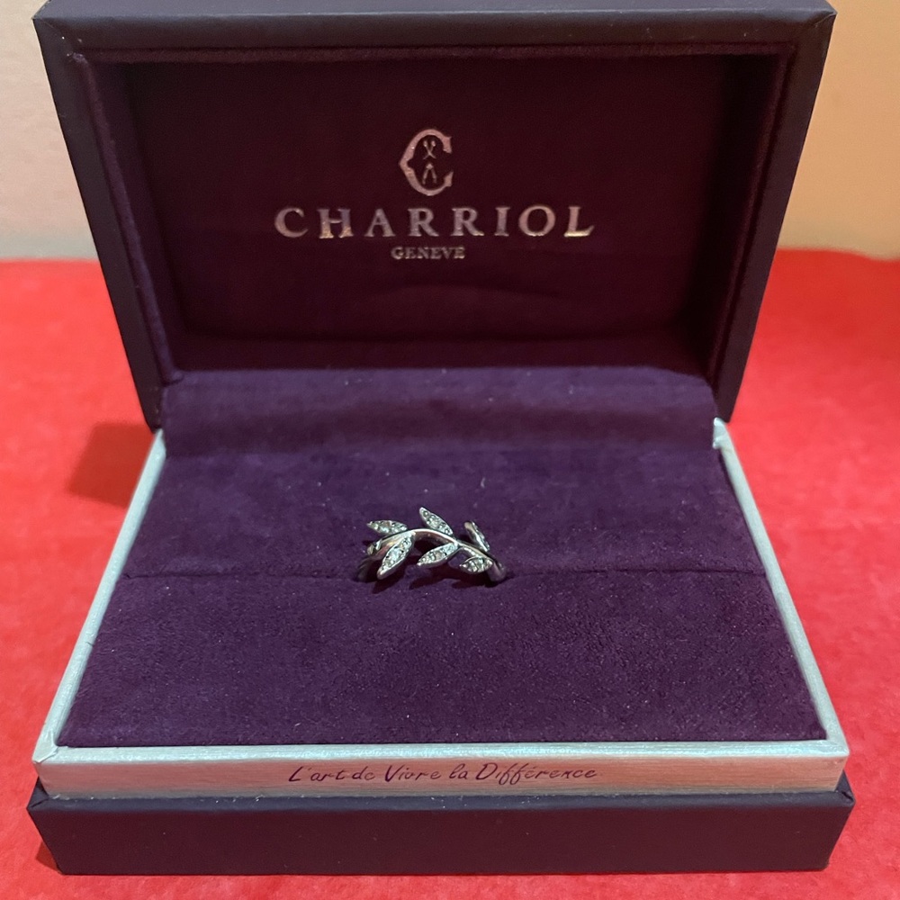 Charriol Leaf Ring - image 1